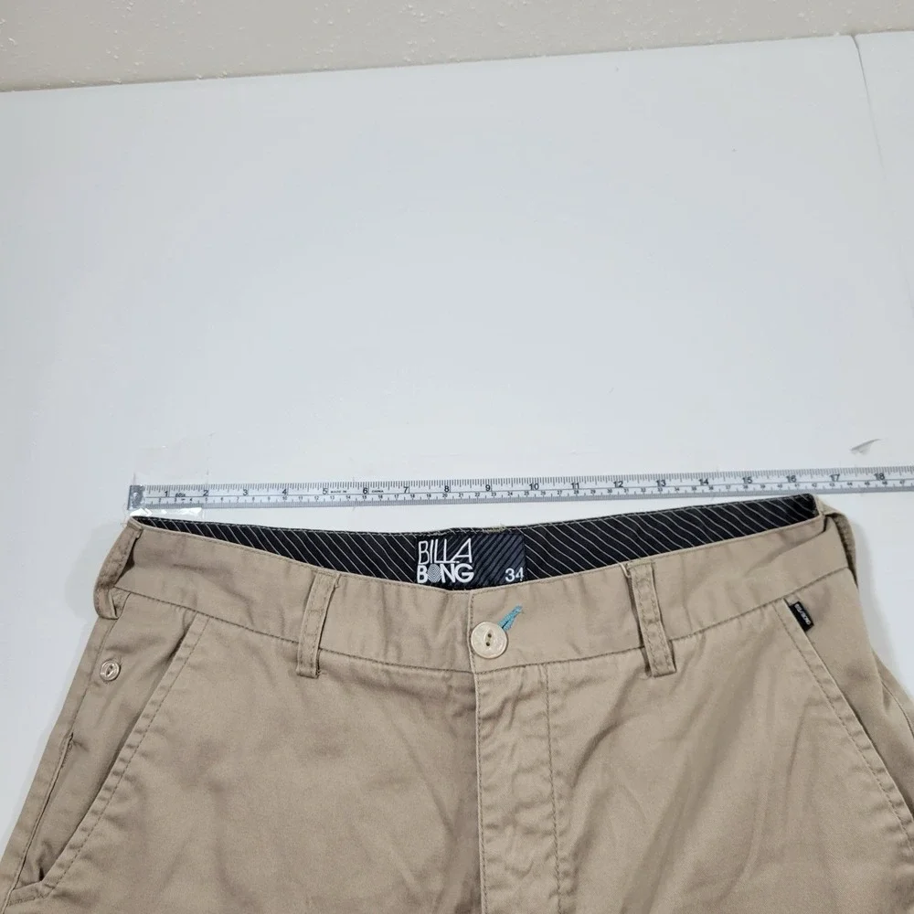 Billabong Men's Dress Shorts Size 34 Khaki